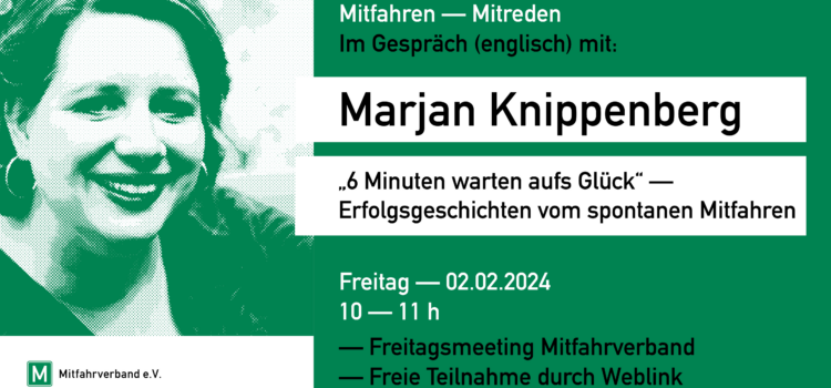 Marjan Knippenberg : – „Sechs Minuten warten aufs Glück“ (englisch)